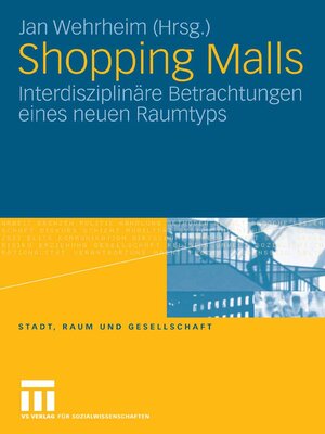 cover image of Shopping Malls